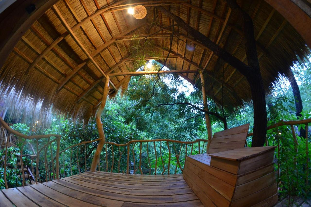 Habarana Tree House Mutu Village Zewnętrze zdjęcie